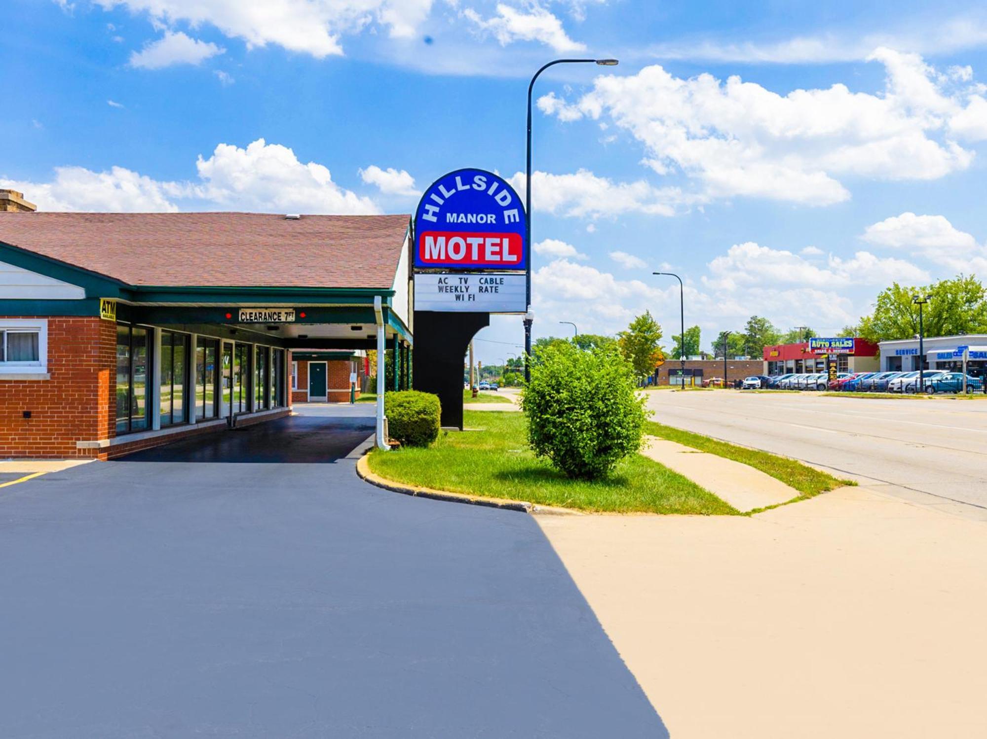 Manor Motel By Oyo Near Oak Brook Chicago Westchester Hillside Bagian luar foto
